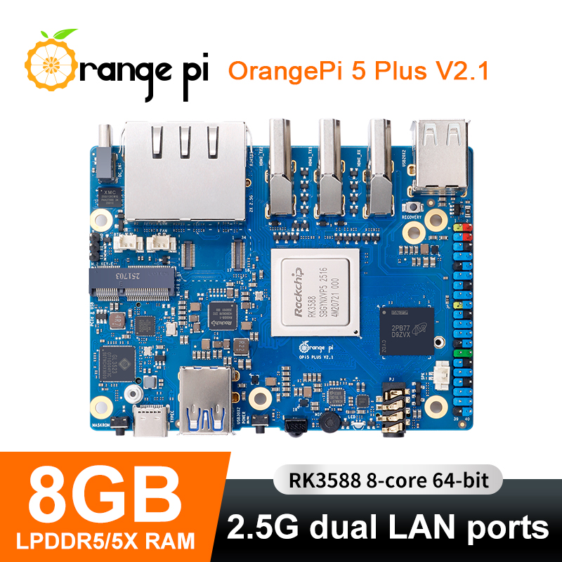 Orange Pi 5 Plus 32Gb - Orange Pi 5 Plus 8GB V2.1