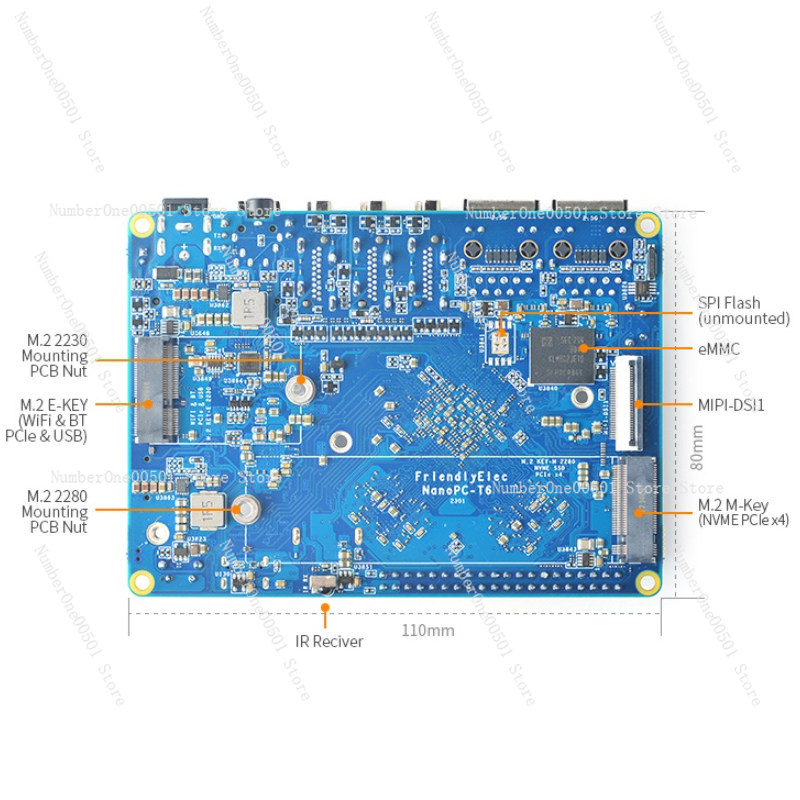 NanoPC T6 Entwicklungsboard RK – Nanopc T6 16Gb Bewertung und Preis