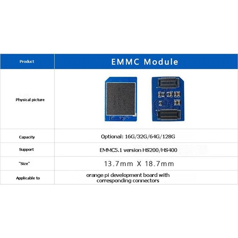 [B24B!】 32GB EMMC-Modul für Or – Orange Pi 5 Plus 32Gb Bewertung und Preis